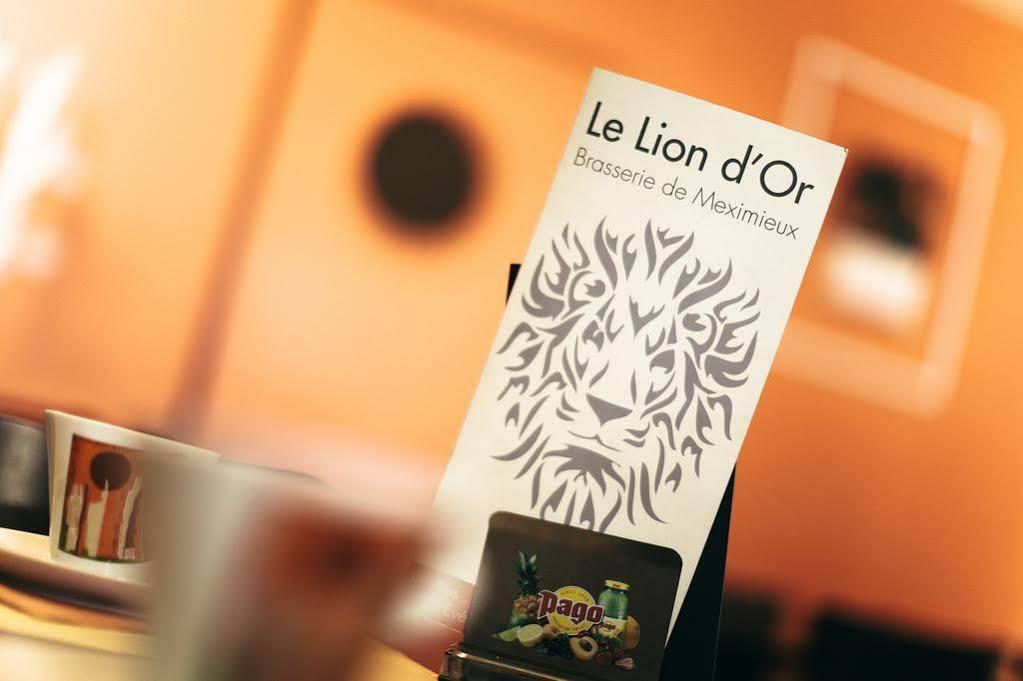 Hotel Brasserie Le Lion D'Or Meximieux Exteriér fotografie